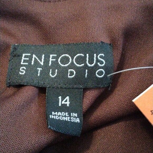 En Focus Studio Dressy Animal Print Dress - Picture 7 of 10